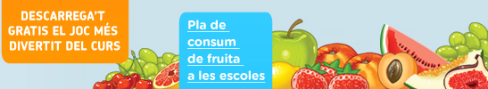A l'escola la fruita entra sola